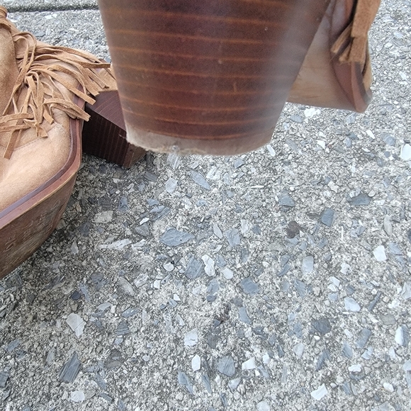 Kanna, Cognac suede boot, 40(81/2-9) - Picture 10 of 11